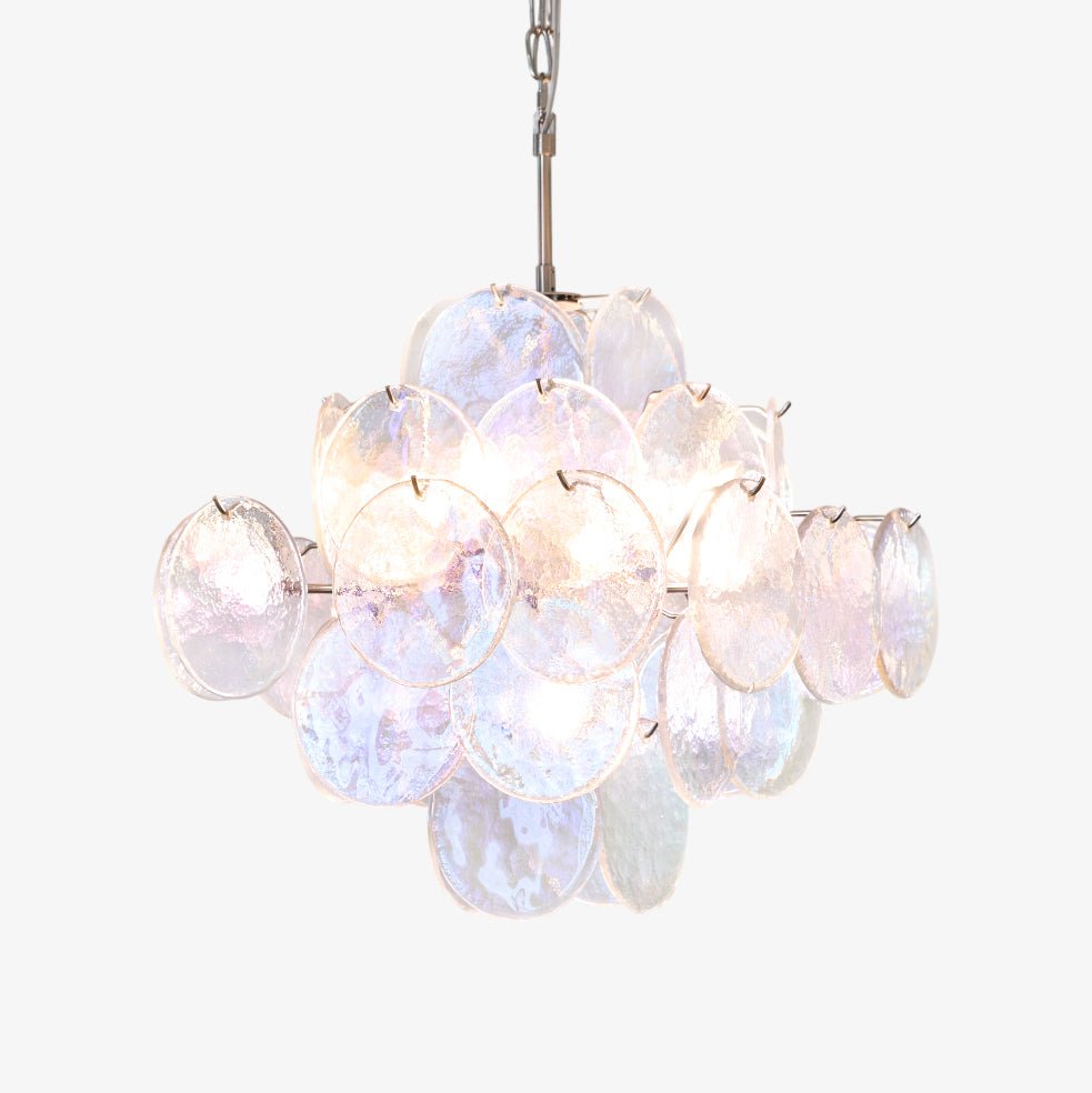 Aurelia Iridescent Murano Glass Chandelier
