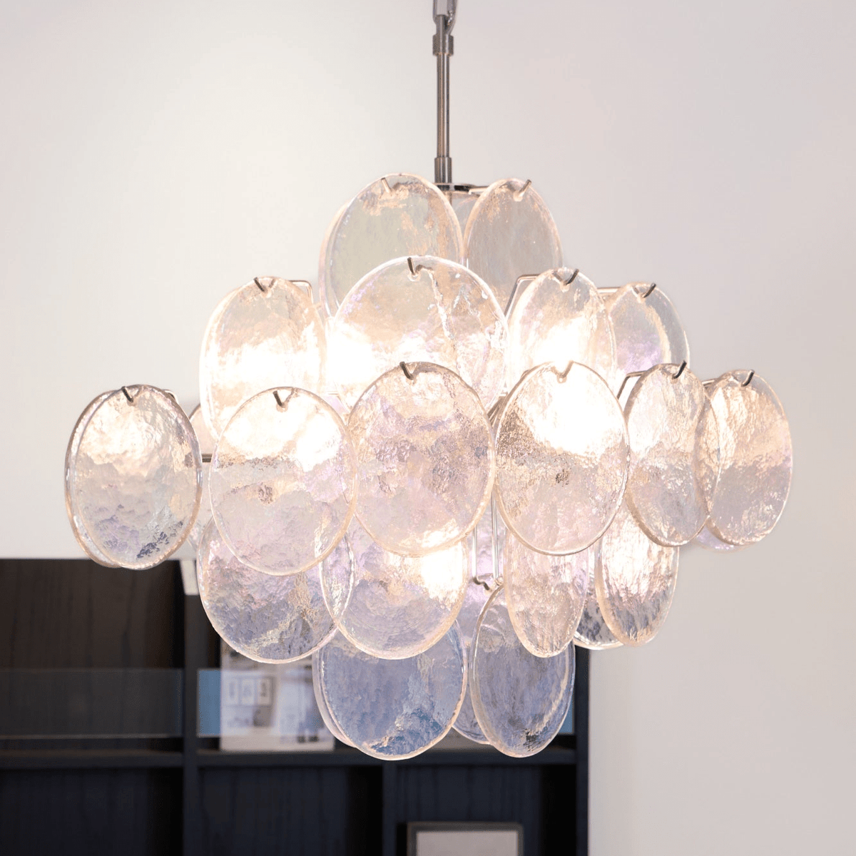 Aurelia Iridescent Murano Glass Chandelier Main image