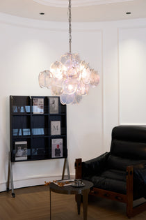 Aurelia Iridescent Murano Glass Chandelier