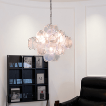 Aurelia Iridescent Murano Glass Chandelier