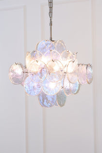 Aurelia Iridescent Murano Glass Chandelier