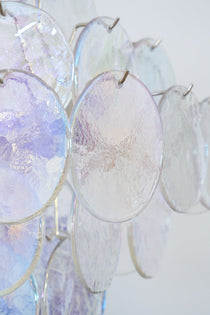 Aurelia Iridescent Murano Glass Chandelier