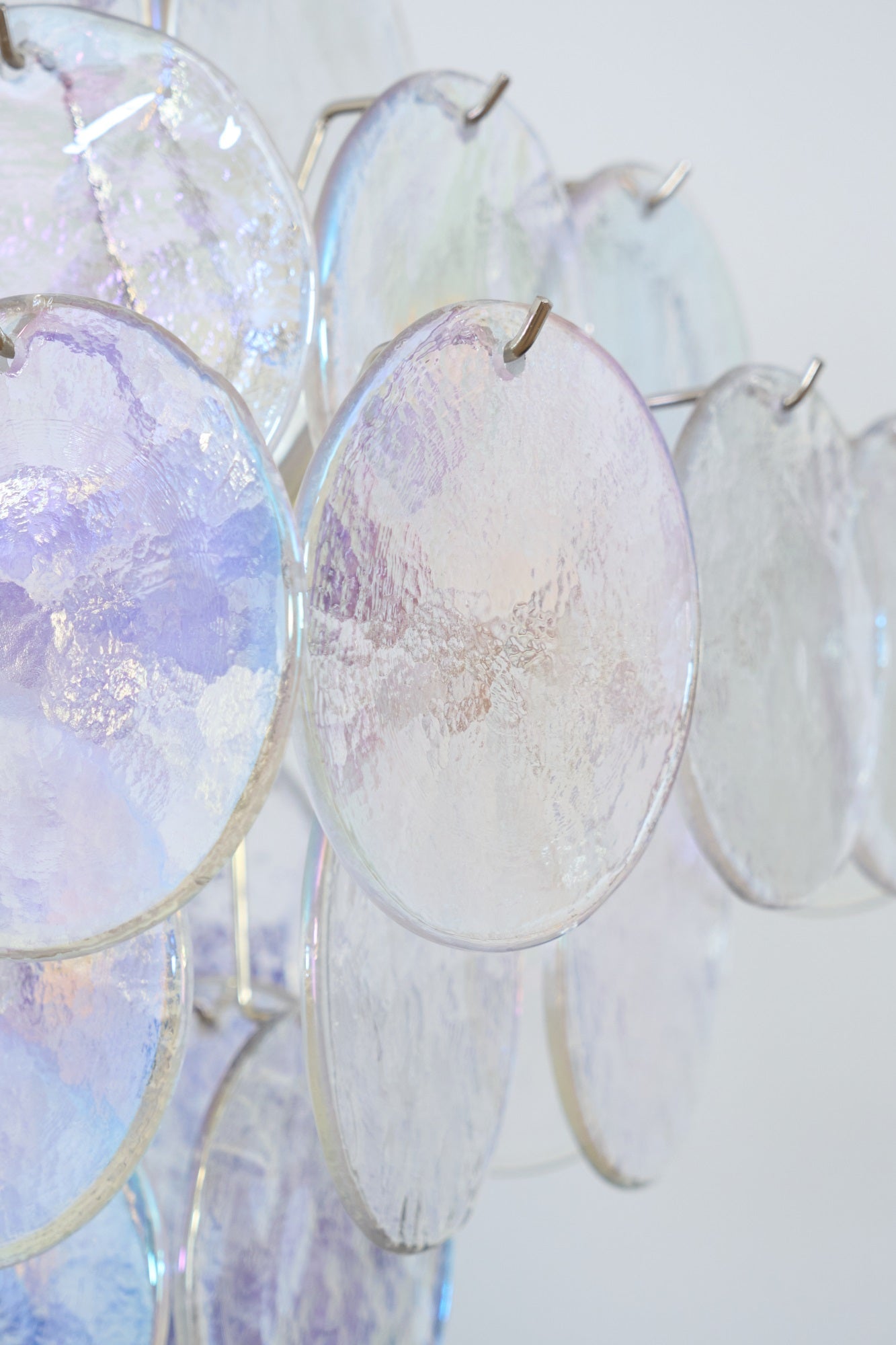 Aurelia Iridescent Murano Glass Chandelier