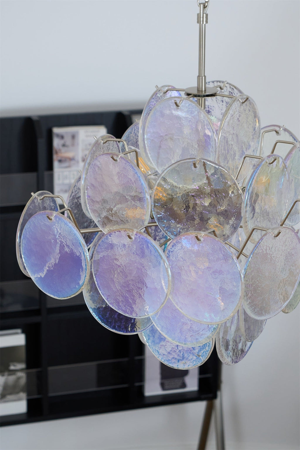 Aurelia Iridescent Murano Glass Chandelier