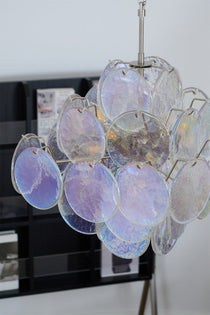 Aurelia Iridescent Murano Glass Chandelier
