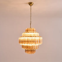Aurum Cascade Murano Glass Chandelier