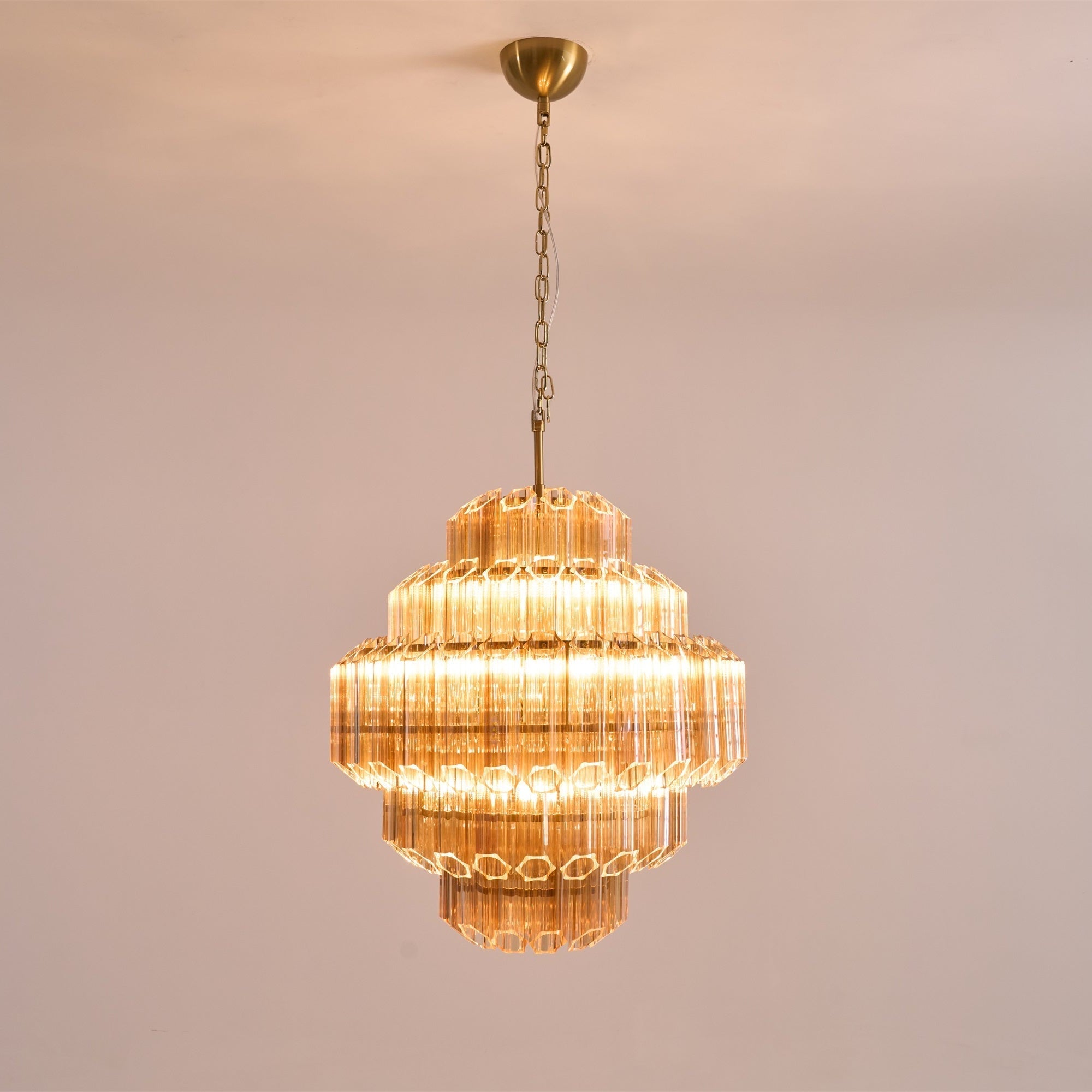Aurum Cascade Murano Glass Chandelier