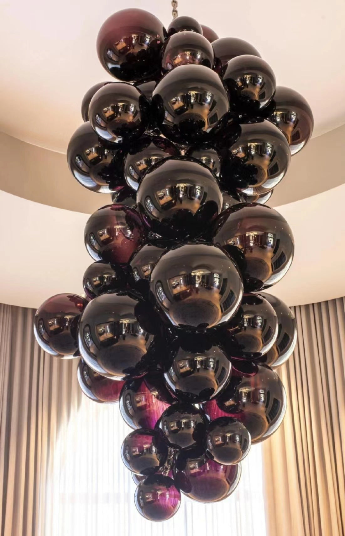 Australian Grape Chandelier