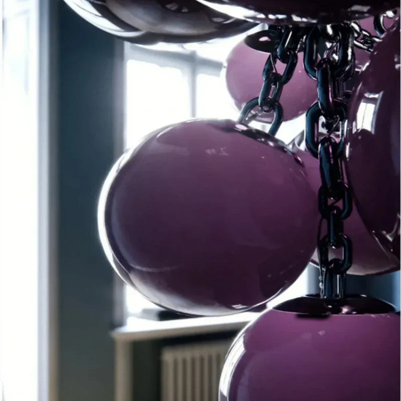 Australian Grape Chandelier