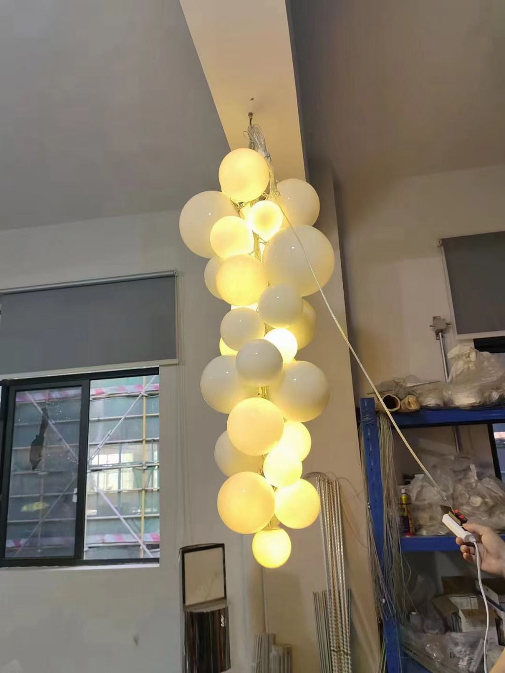 Australian Grape Chandelier