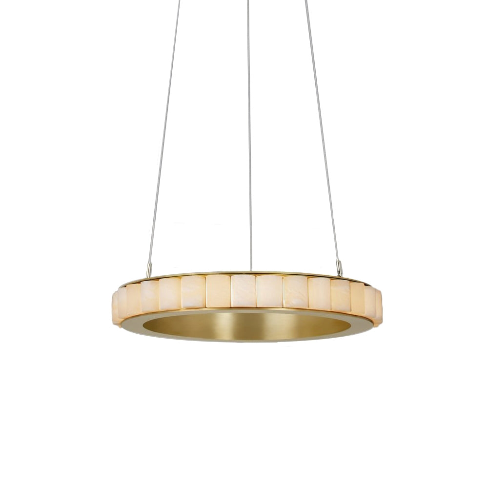 Elegant Avalon Alabaster Chandelier - CasaraHouse
