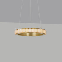 Elegant Avalon Alabaster Chandelier - CasaraHouse