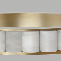 Elegant Avalon Alabaster Chandelier - CasaraHouse