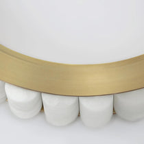 Elegant Avalon Alabaster Chandelier - CasaraHouse