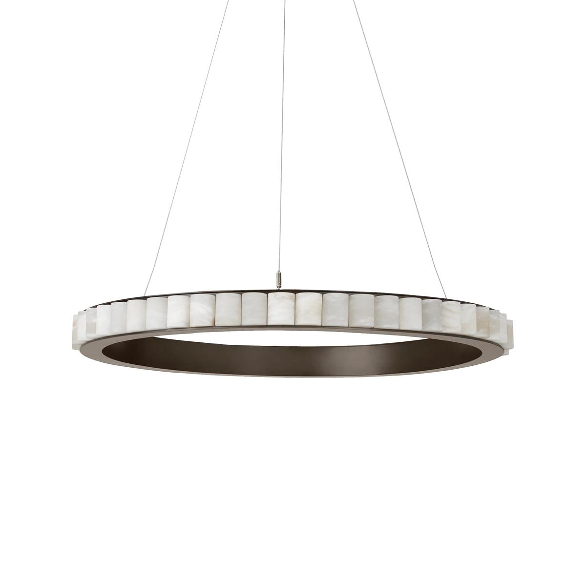 Elegant Avalon Alabaster Chandelier - CasaraHouse