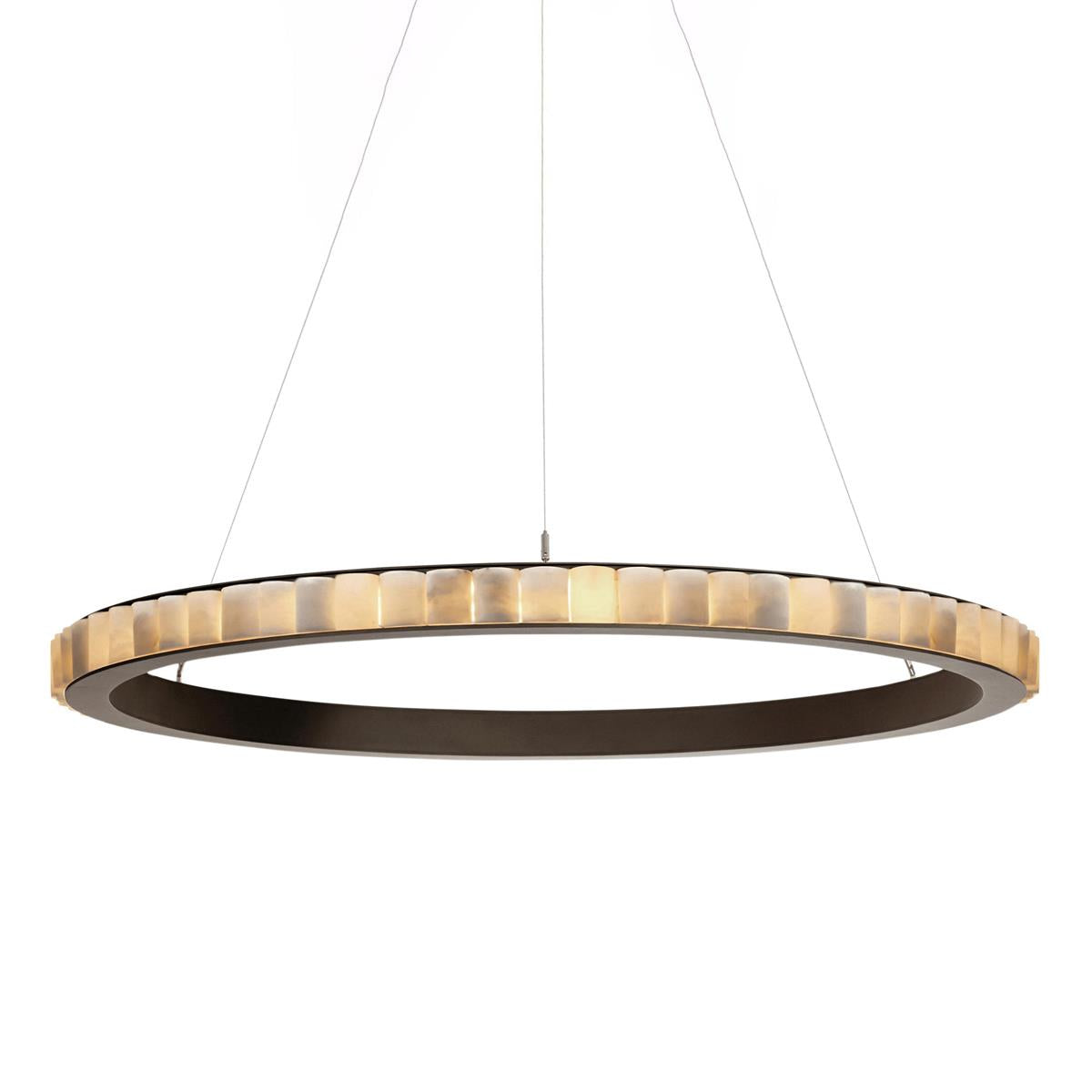 Elegant Avalon Alabaster Chandelier - CasaraHouse