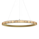 Elegant Avalon Alabaster Chandelier - CasaraHouse