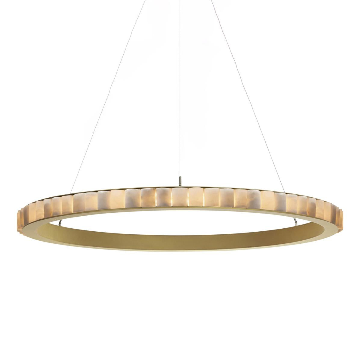 Elegant Avalon Alabaster Chandelier - CasaraHouse
