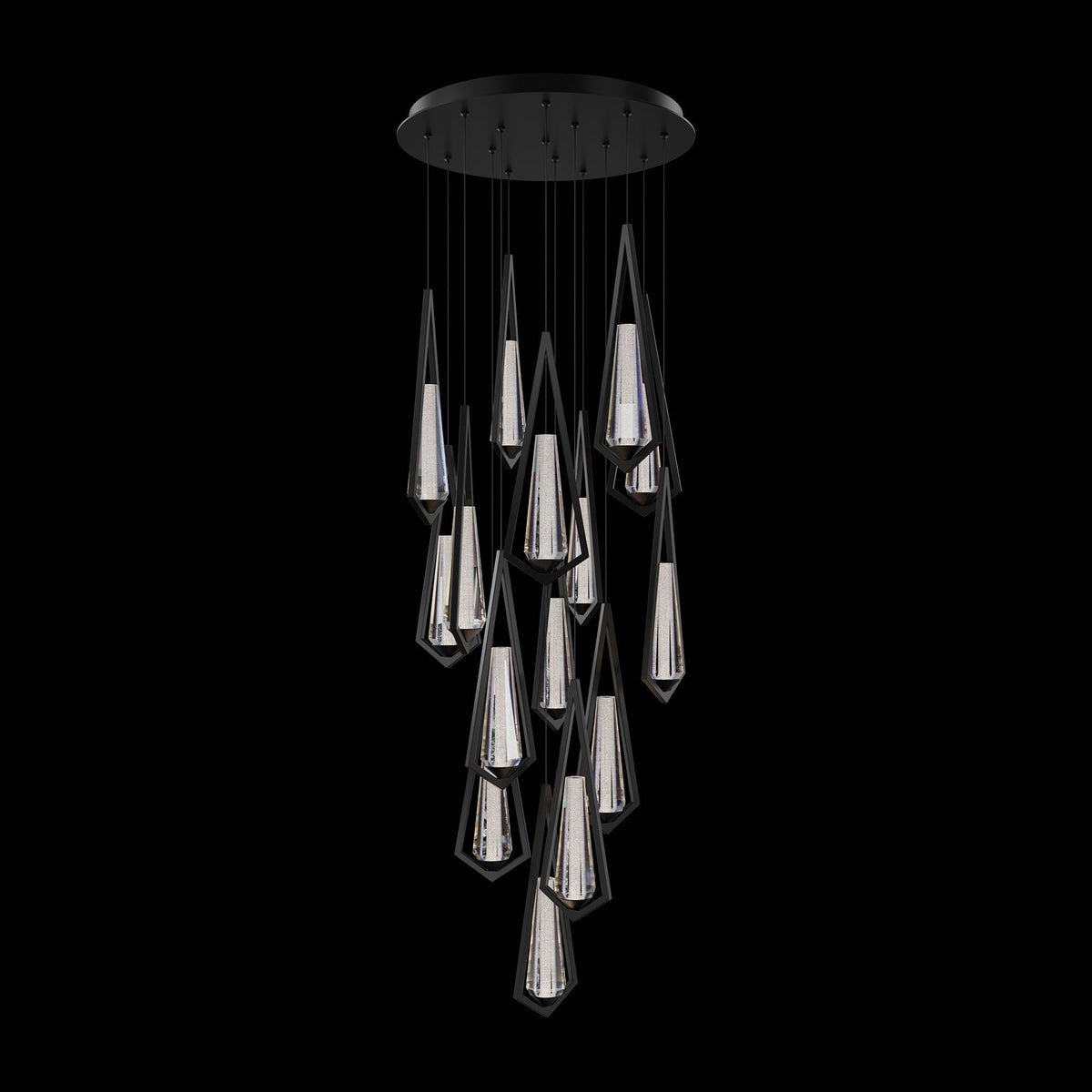 Schobek Crystal Round Chandelier 14 Light Main image