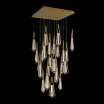 Schobek Crystal Linear Chandelier 25 Light