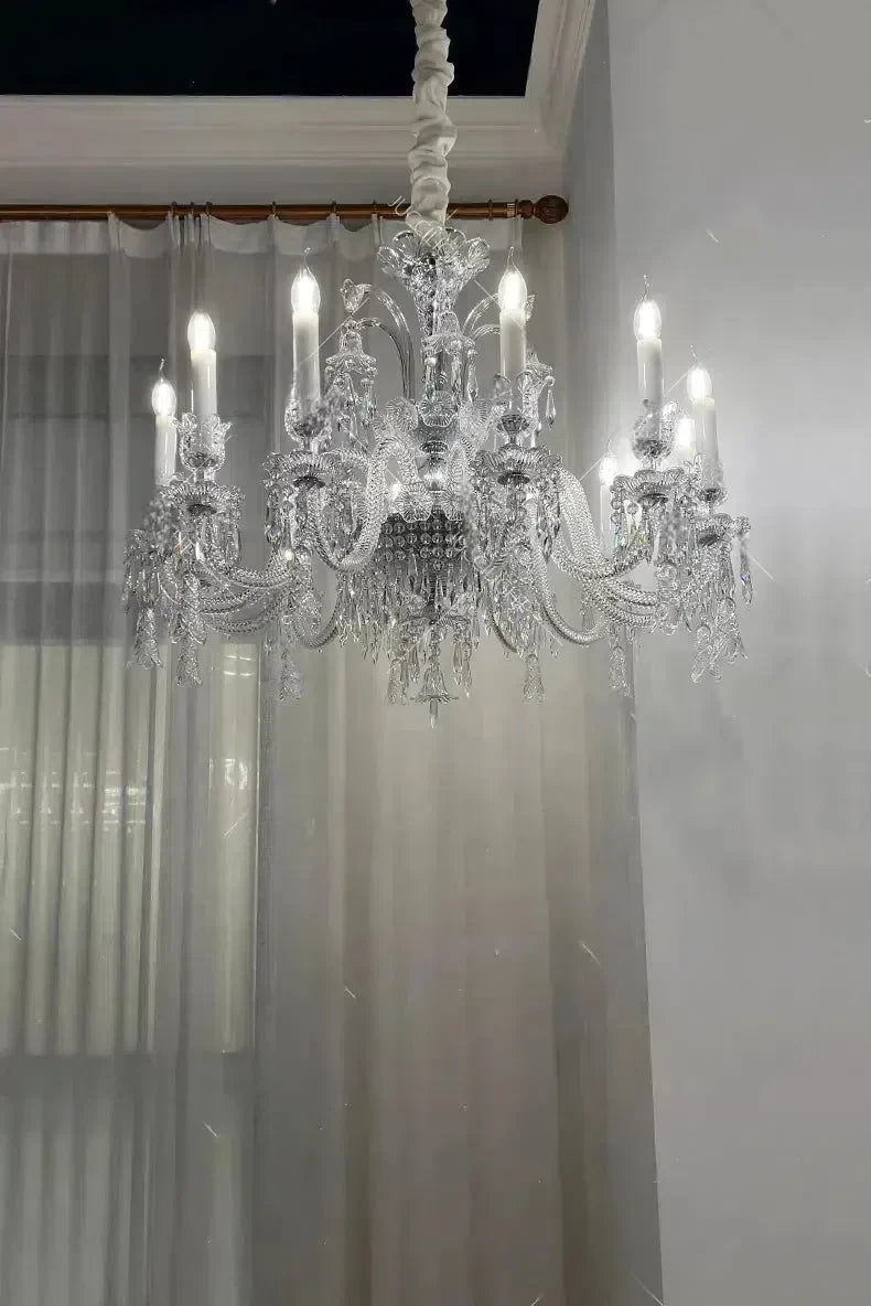 Auralite Museum Crystal Chandelier