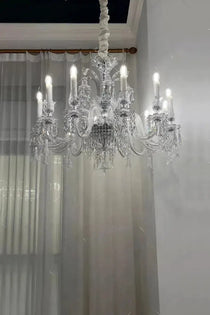 Auralite Museum Crystal Chandelier