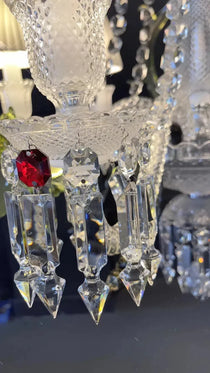 Auralite Classic Luxury Zenith Crystal Fabirc Chandelier