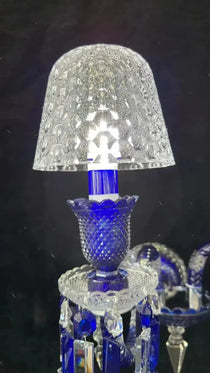 Bellarose Zenith Faunacrystopolis Blue Crystal Chandelier