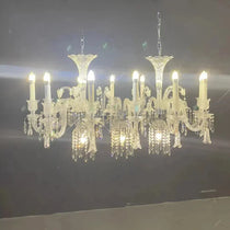 Auralite Classic Luxury Bell Dining Crystal Chandelier