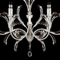 Lucea Beveled Arcs 8 - Light Chandelier