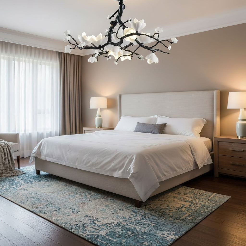 Exquisite Black Copper Tree Chandelier - CasaraHouse