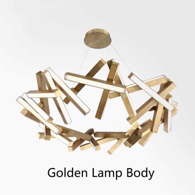 Micah Brass Chandelier