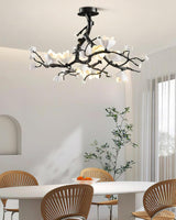 Exquisite Black Copper Tree Chandelier - CasaraHouse
