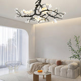 Exquisite Black Copper Tree Chandelier - CasaraHouse