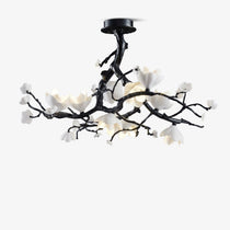 Black Copper Tree Chandelier