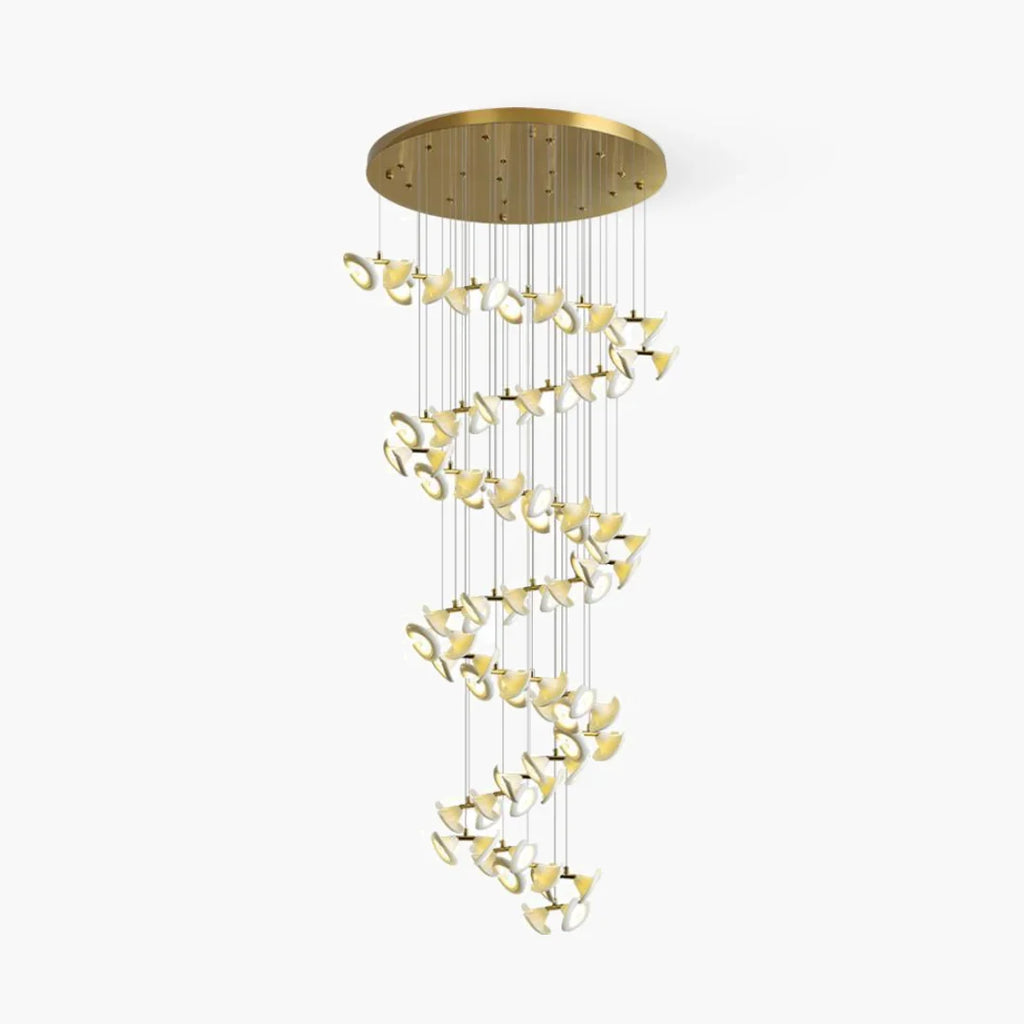 Blossom Double Horn Chandelier