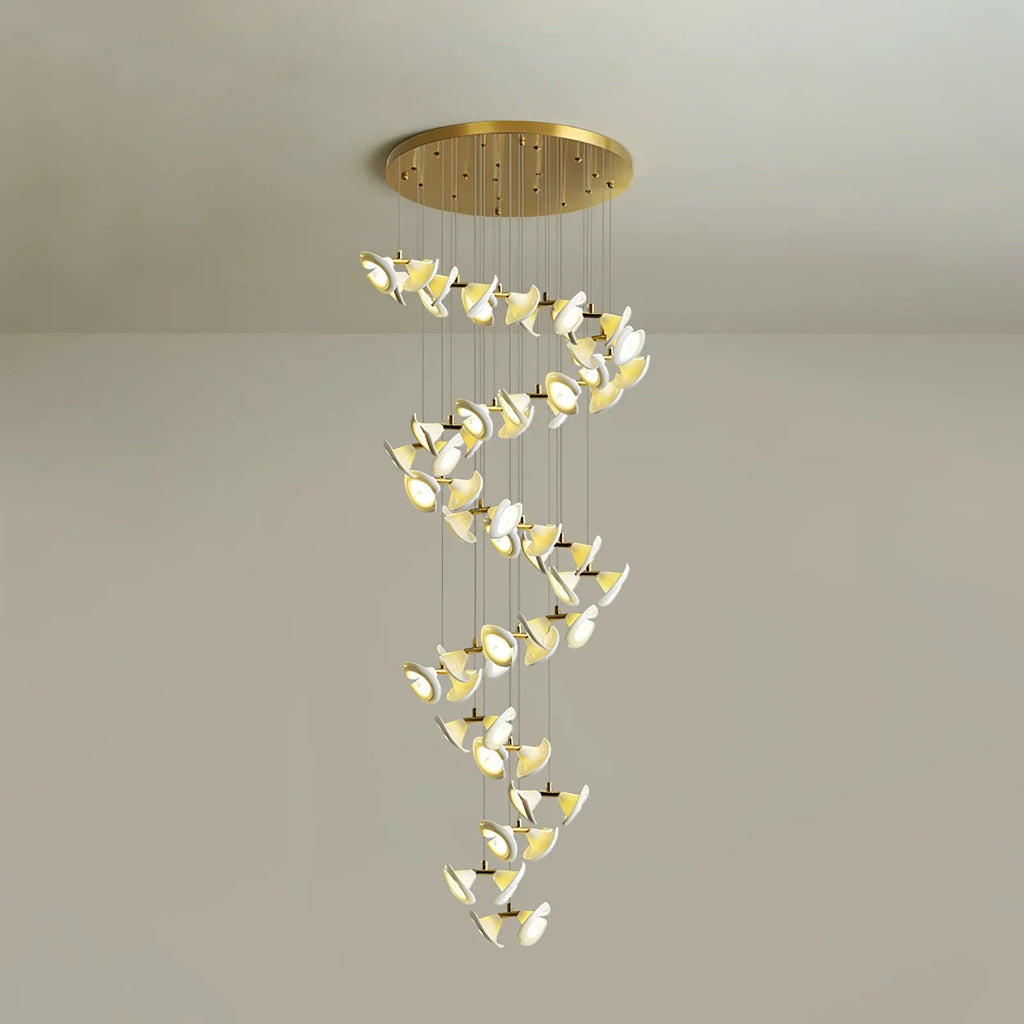 Blossom Double Horn Chandelier