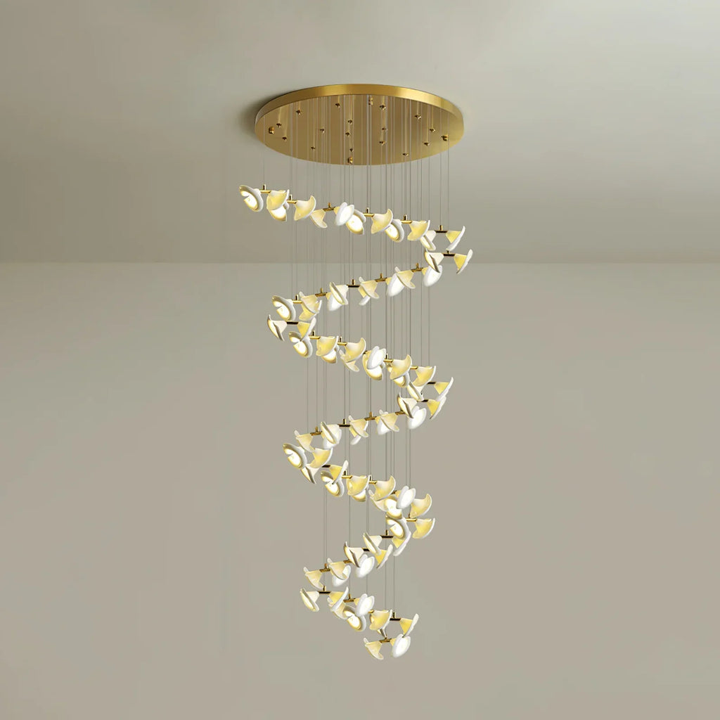 Blossom Double Horn Chandelier