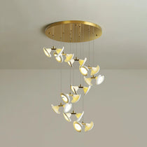 Blossom Double Horn Chandelier