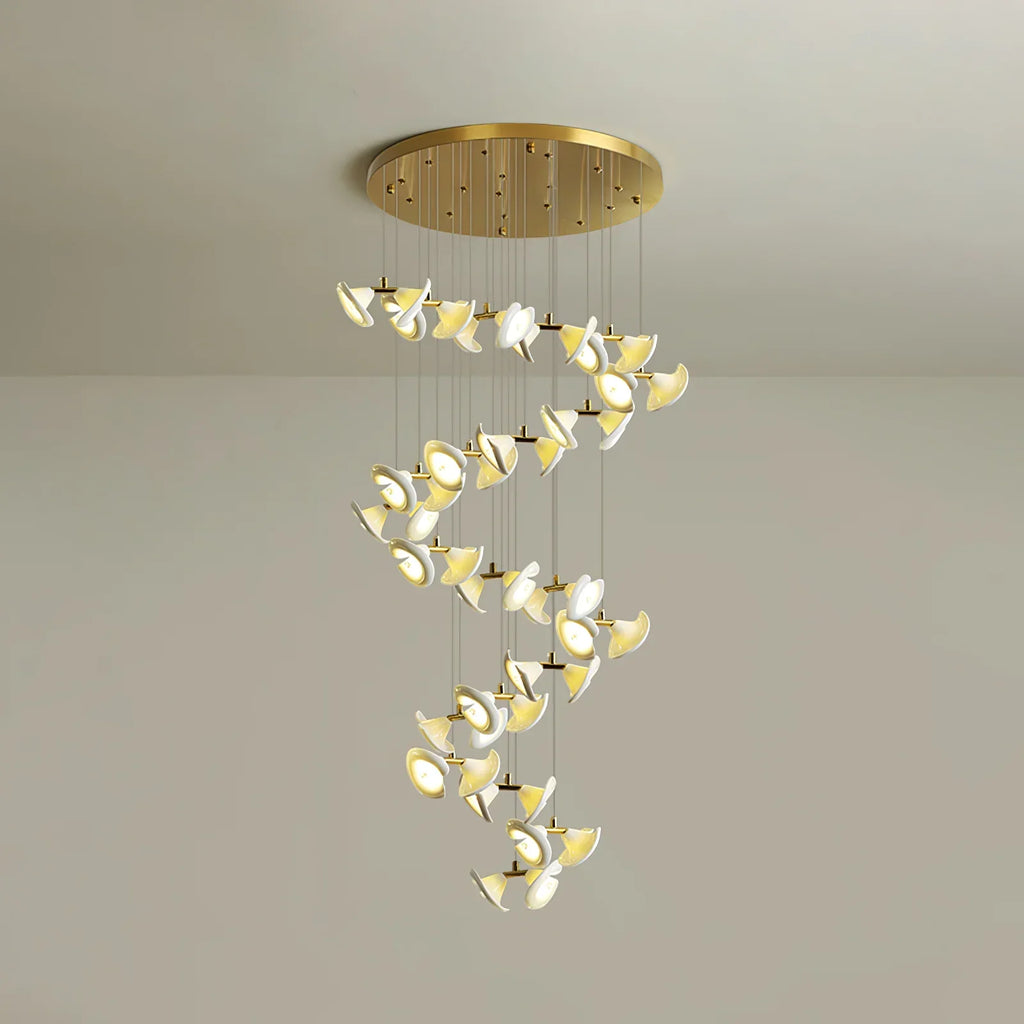 Blossom Double Horn Chandelier