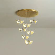 Blossom Double Horn Chandelier