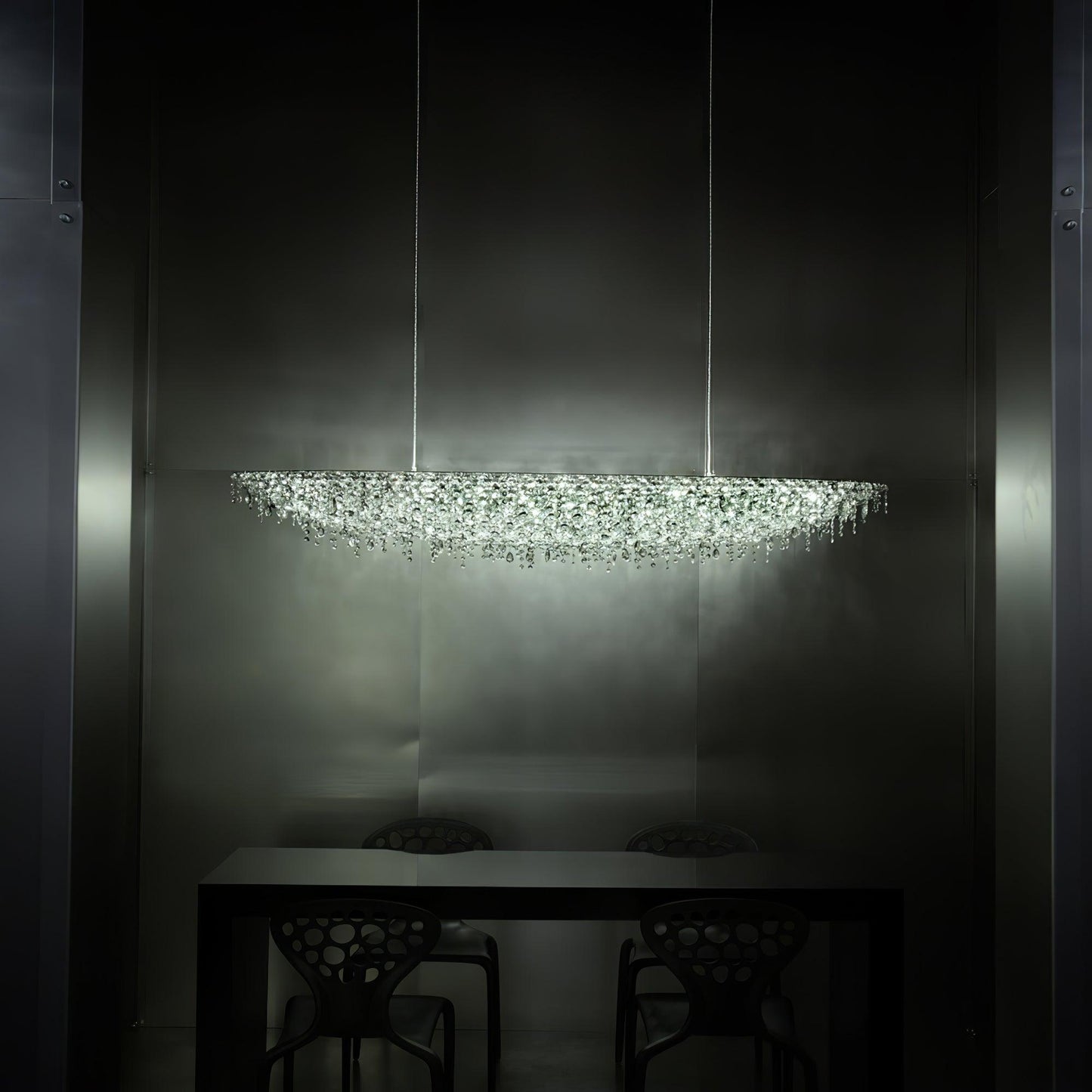 Elegant Boat Crystal Chandelier
