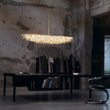 Elegant Boat Crystal Chandelier