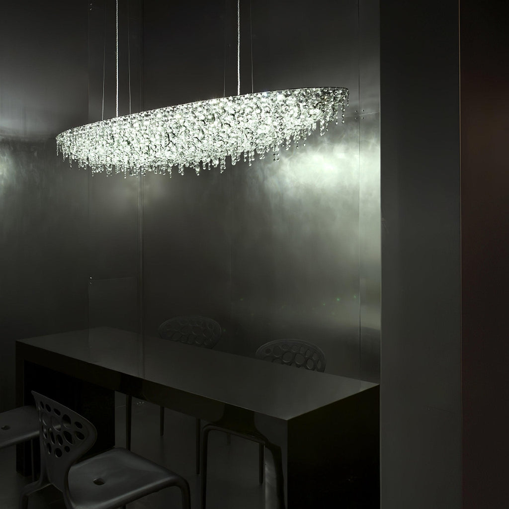 Elegant Boat Crystal Chandelier