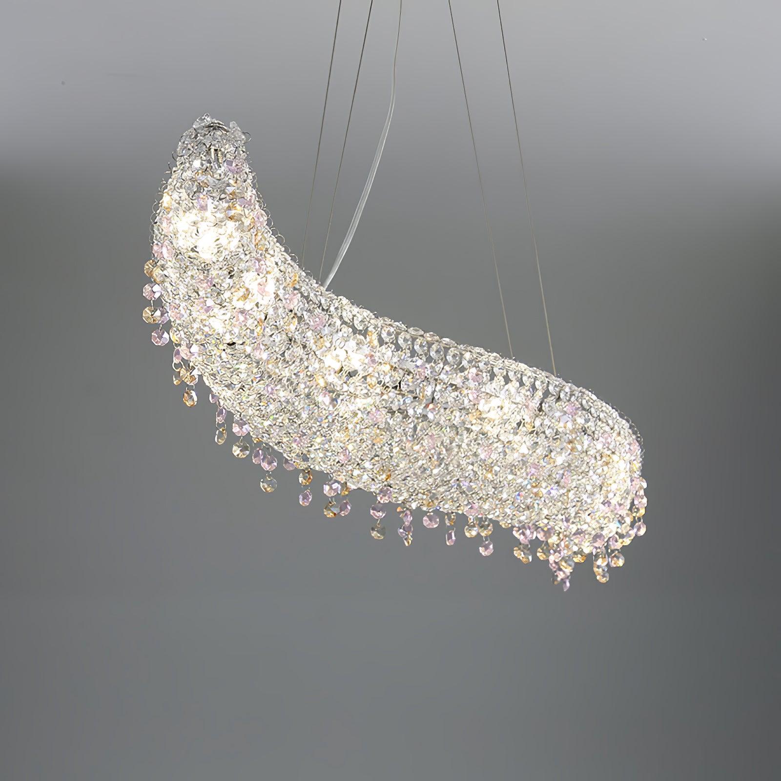 Elegant Boat Crystal Chandelier