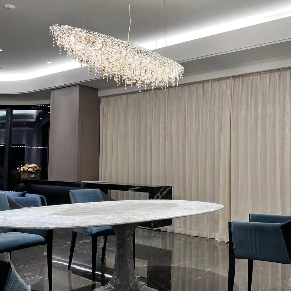 Elegant Boat Crystal Chandelier