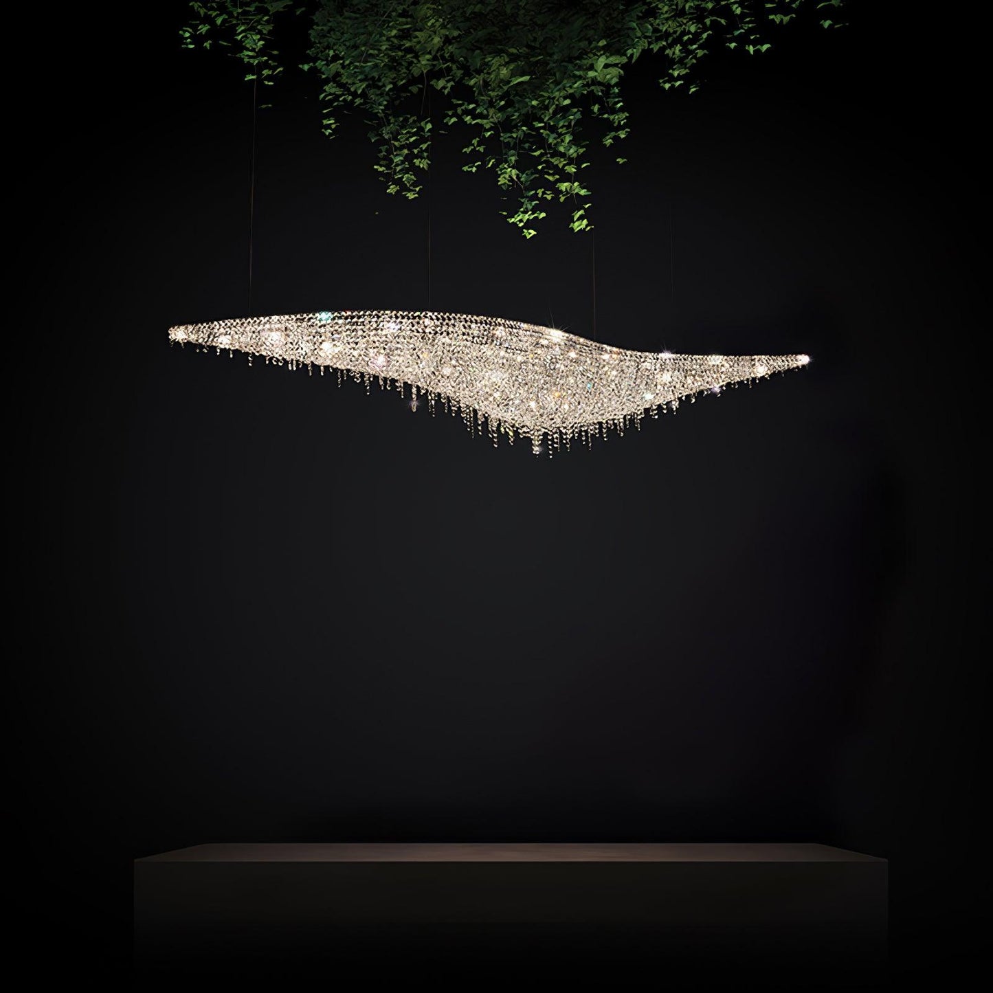 Elegant Boat Crystal Chandelier