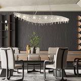 Elegant Boat Crystal Chandelier