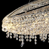 Elegant Boat Crystal Chandelier