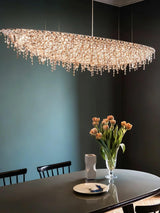 Elegant Boat Crystal Chandelier